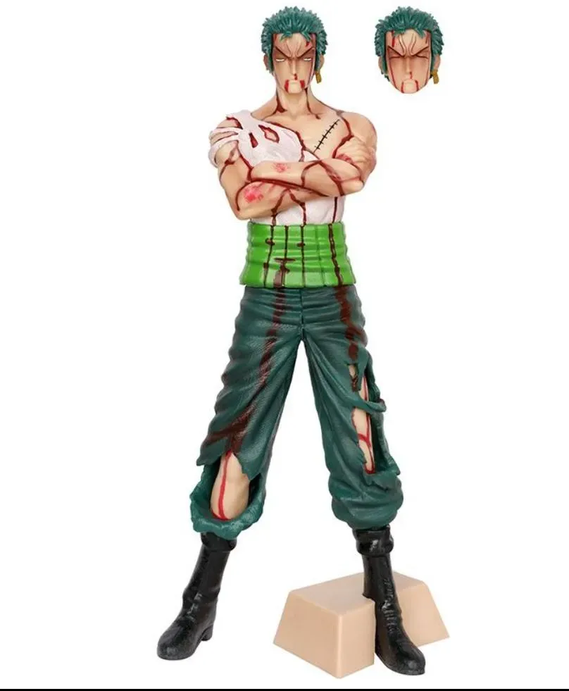One Piece Zoro Standing 28.5cm Action Figure (Double Head)